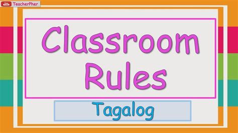 tagalog ng rules and regulations|Tagalog School Rules and Regulation .